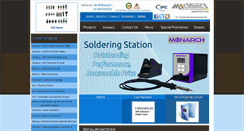 Desktop Screenshot of mectronics.in