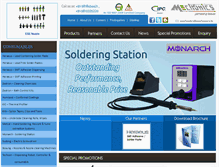 Tablet Screenshot of mectronics.in